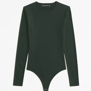 Abercrombie & Fitch Long Sleeve Crewneck Bodysuit
